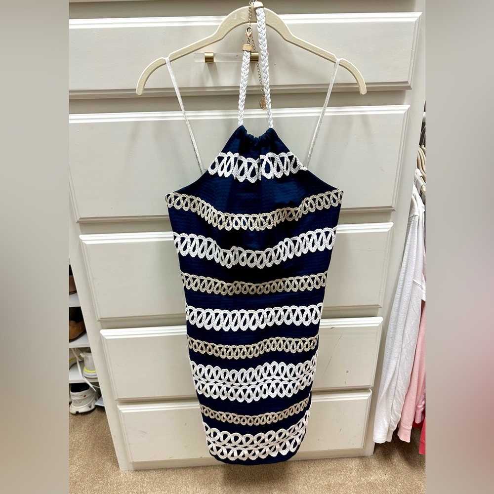Lilly Pulitzer Nautical Halter Dress